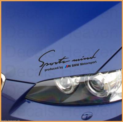 BMW M PERFORMANCE DEKOR MATRICA 