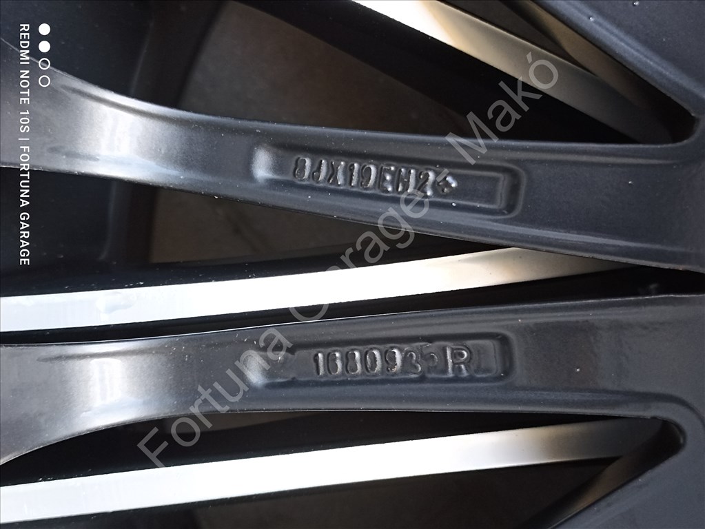 5x112 19" Aluett Typ 16 használt alufelni garnitúra 7. kép