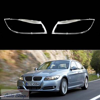 BMW E90 , E91 LÁMPA BÚRA SZETT , LÁMPA ALKATRÉSZEK XENON lámpabúra fényszóró búra Minőségi termék