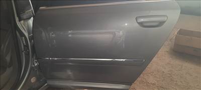 Audi A8 D3 4E bal hátsó ajtó ezüst