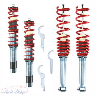 BMW E39 JOM Redline Erősitett Állítható Sport Futómű Felfüggesztés , Sport futóművek, Állíható magasságú,Futómű tuning