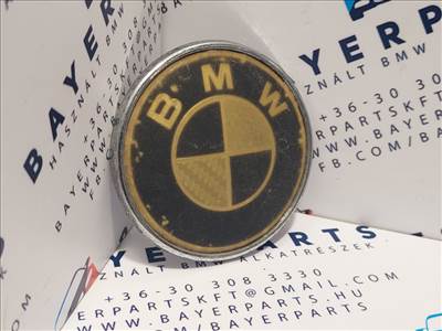 Bmw E46 E90 F30 stb. 74mm bontott hátsó embléma - ronda
