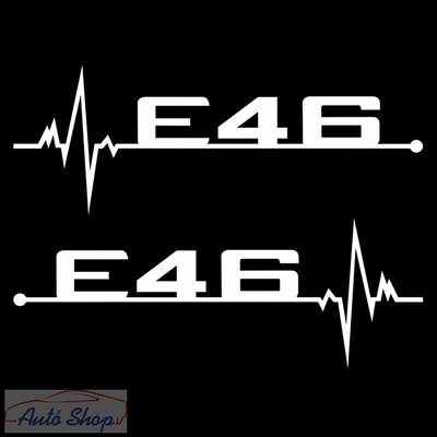 BMW E46 Limuzin , Touring oldal matrica, szélvédő matrica 