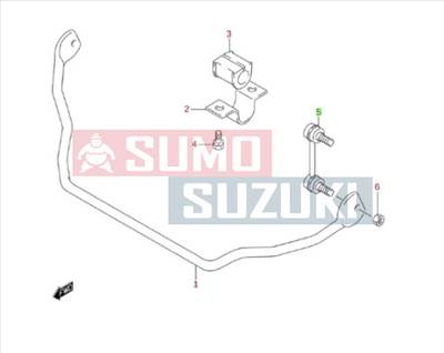 Suzuki Jimny stabilizátor gömbfej 42420-81A10