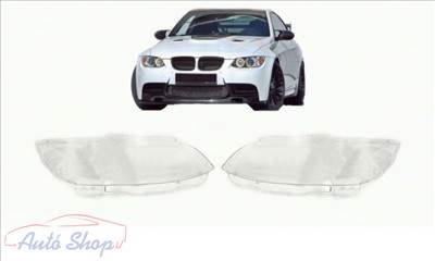 BMW E92 Coupe , E93 Cábrió LÁMPA BÚRA SZETT 2006-2009, lámpabúra fényszóró búra Minőségi termék