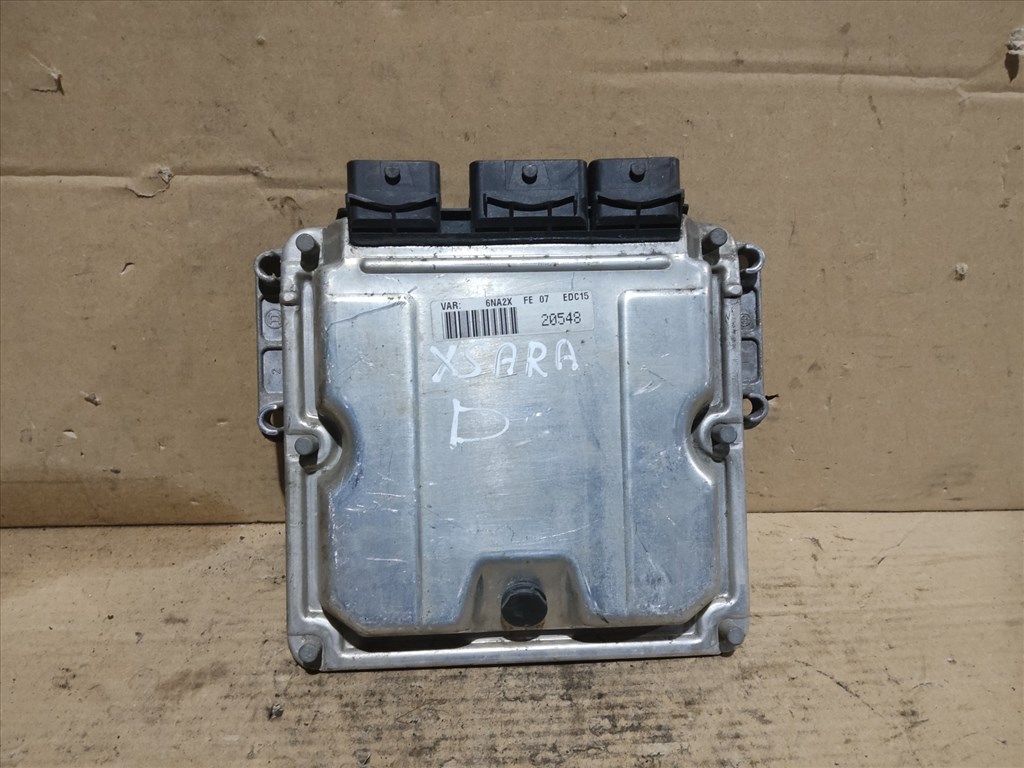 Citroen Xsara  Picasso 1999-2011 2,0 Diesel Motorvezérlő,  Bosch 0281010996  , 9646774280 1. kép