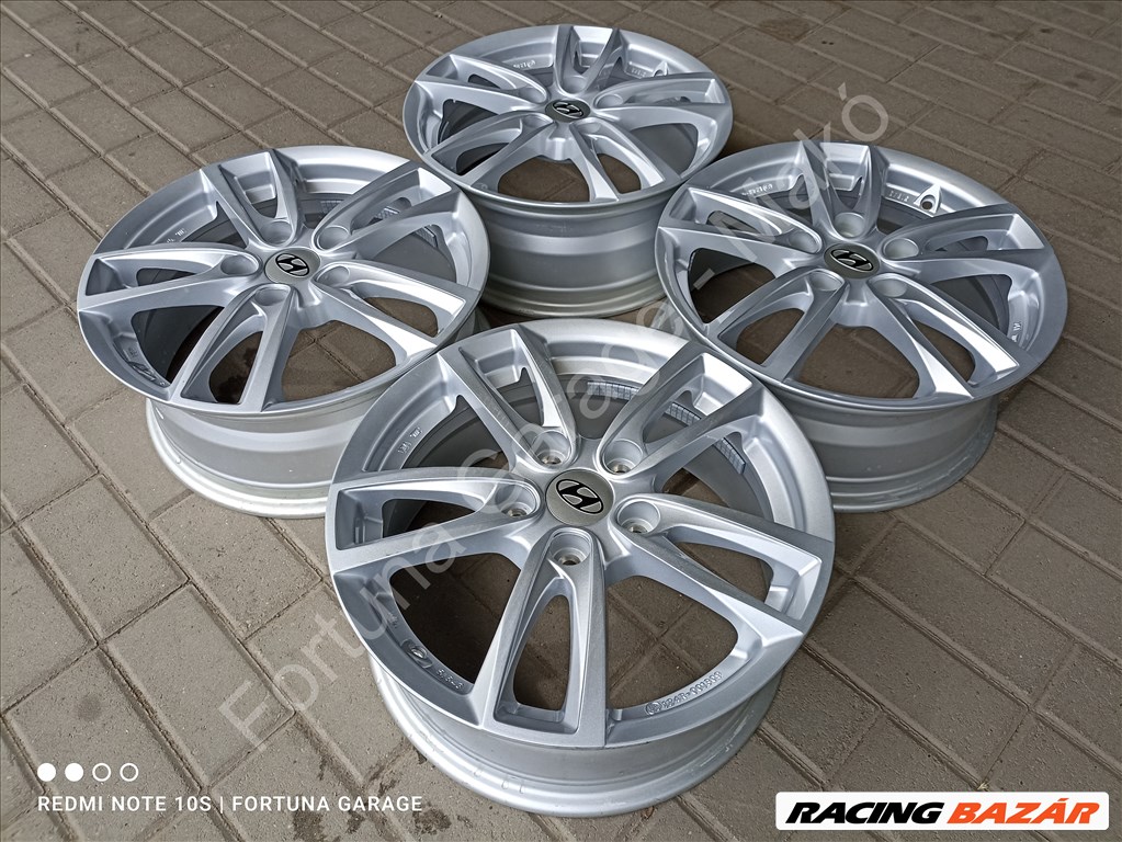 5x114,3 16" Hyundai (Kia/ Mazda) újszerű alufelni garnitúra 2. kép