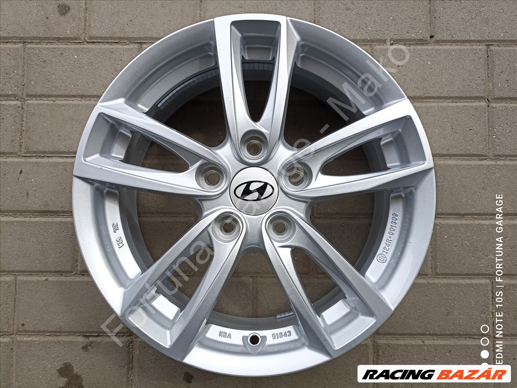 5x114,3 16" Hyundai (Kia/ Mazda) újszerű alufelni garnitúra 3. kép