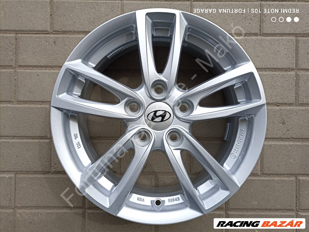 5x114,3 16" Hyundai (Kia/ Mazda) újszerű alufelni garnitúra 4. kép
