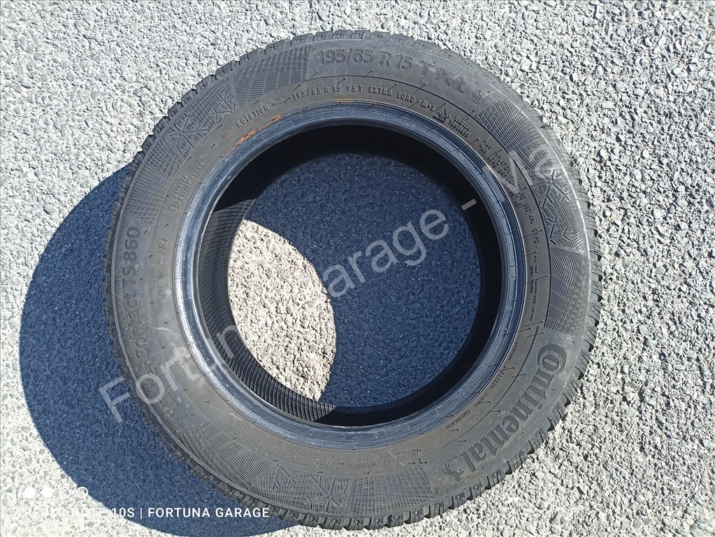195/65 R15" Continental TS860 használt téli garnitúra 3. kép
