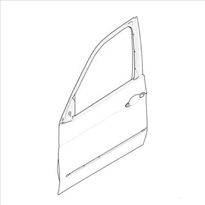 BMW X5 E70 Első ajtók (bal)