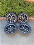 5x114.3 lyukosztású Kia, Hyundai 17" új alufelni, rajta 225/45 használt Michelin nyári gumi gumi