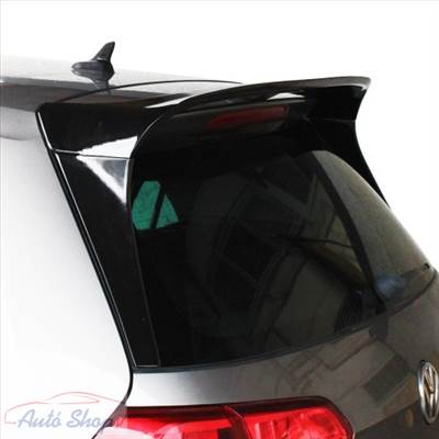  VW Golf 7 2012-2019 Csomatér Tető Spoiler ABS, fekete fényes, 3 részes készlet alkalmas VW Golf 7 2012-2019