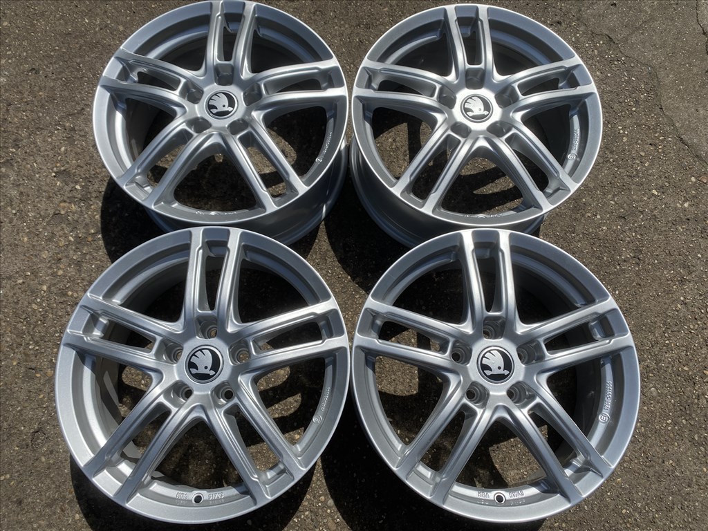 4db Dezent 17" Skoda alufelni. (3853) 1. kép