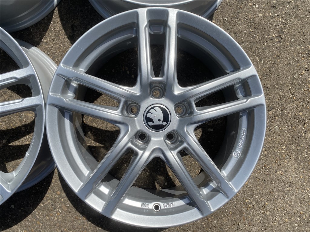 4db Dezent 17" Skoda alufelni. (3853) 2. kép