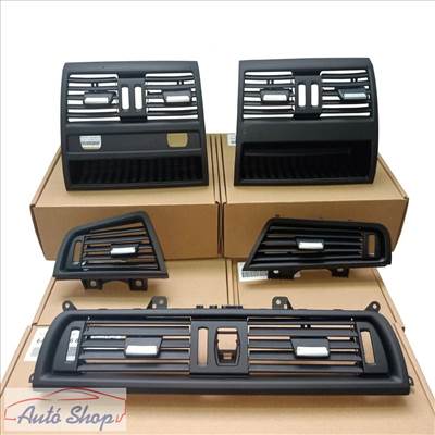 BMW F10 F11 F18 fekete szellőző rostély, szellőzőrács , 64229166885, 64229166883, 64229166884, 64229172167