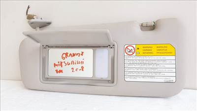 508152 Mitsubishi Grandis 2008, Bal Napellenző, Lámpával Tükörrel Szerelt.