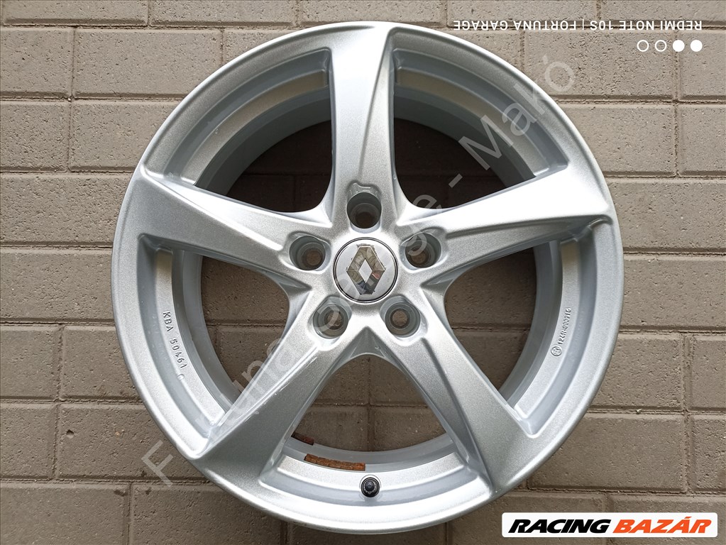 5x114,3 17" Renault újszerű alufelni garnitúra +TPMS (6) 4. kép
