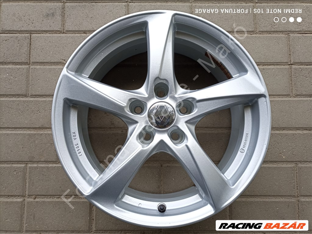 5x114,3 17" Renault újszerű alufelni garnitúra +TPMS (6) 6. kép