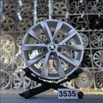 Skoda 16 gyári alufelni felni, 5x112, Octavia (3535)