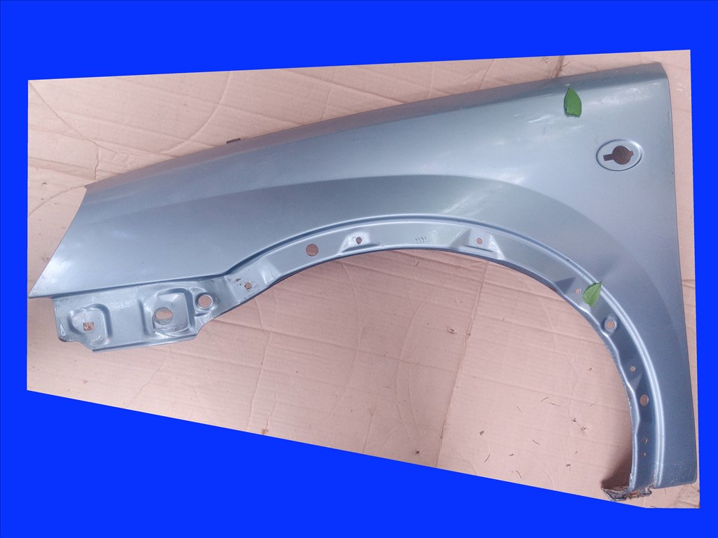 Opel Corsa C, Opel Combo C sárvédő bal első Z163 , rozsdamentes, szürke  z163opel 3. kép