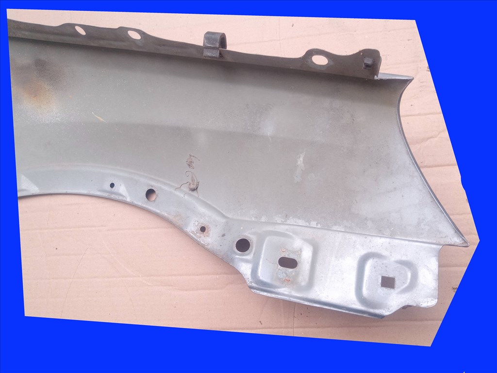 Opel Corsa C, Opel Combo C sárvédő bal első Z163 , rozsdamentes, szürke  z163opel 5. kép