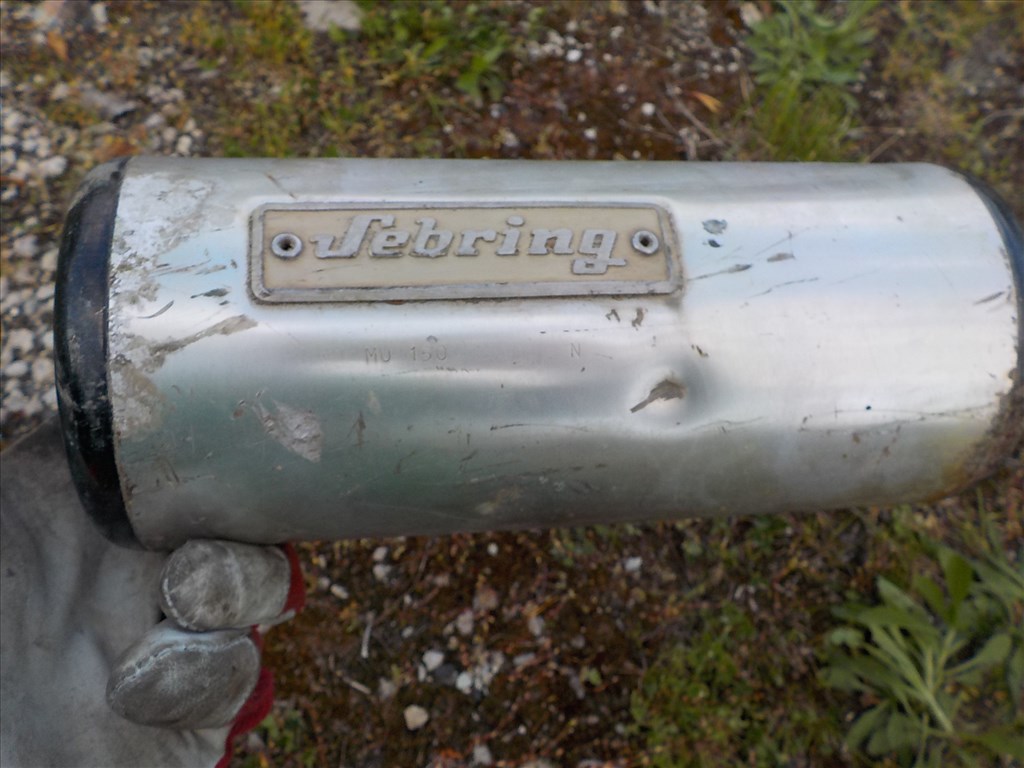 SUZUKI GS 1000 OLDTIMER MKP.-RÓL :TELJES KIPUFOGÓRENDSZER SEBRING SPORTDOBBAL 3. kép