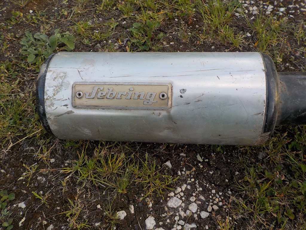 SUZUKI GS 1000 OLDTIMER MKP.-RÓL :TELJES KIPUFOGÓRENDSZER SEBRING SPORTDOBBAL 8. kép