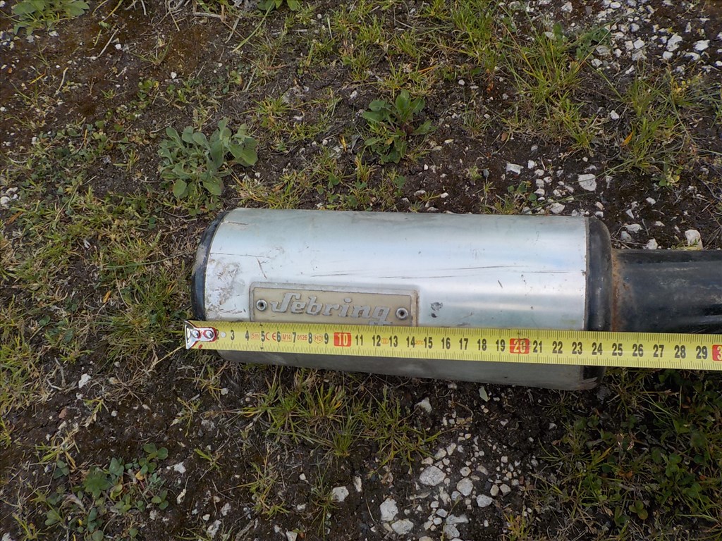 SUZUKI GS 1000 OLDTIMER MKP.-RÓL :TELJES KIPUFOGÓRENDSZER SEBRING SPORTDOBBAL 10. kép