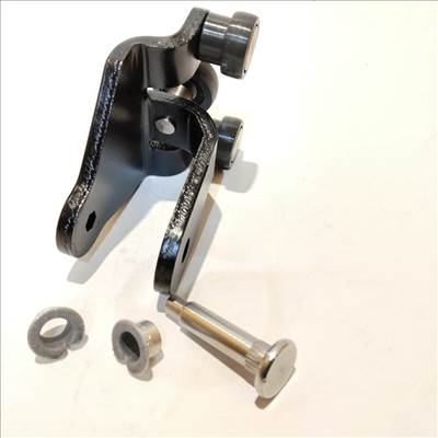 Fiat Doblo 2009-2022 utángyártott új, bal oldali alsó tolóajtó görgő 52062454