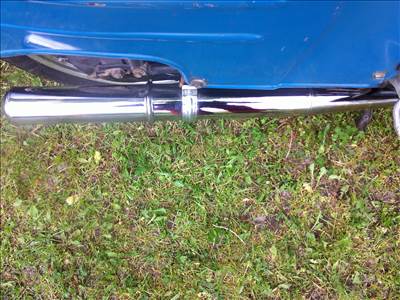 SIMSON KR 51 /2 SCHWALBE (S51-ES BLOKKOS MODELLRŐL)-RÓL:VADONATÚJ UTÁNGYÁRTOTT KIPUFOGÓ