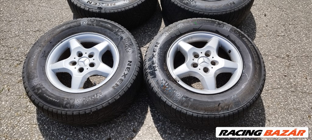  Mercedes ML, R, 5x112 lyukosztású 16" alufelni, 255/65 Nexen négyévszakos gumikkal eladó! 3. kép