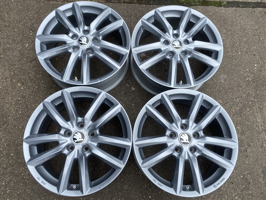 4db CMS 17" Skoda alufelni. (3863) 1. kép