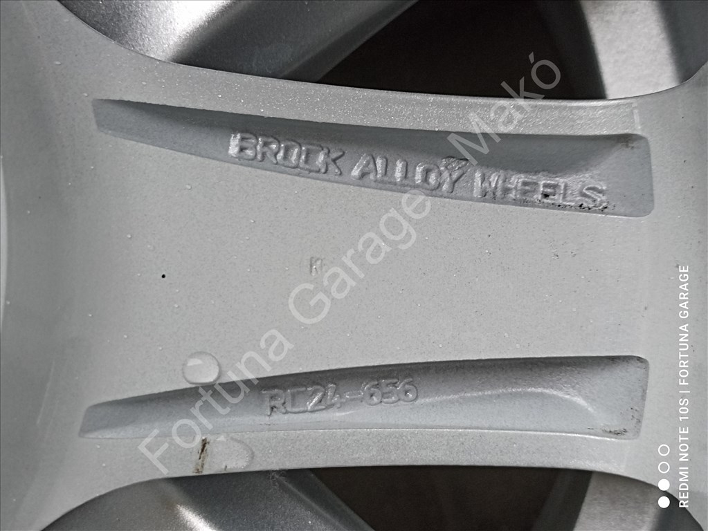 4x100 16" Renault használt alufelni garnitúra (1) 7. kép