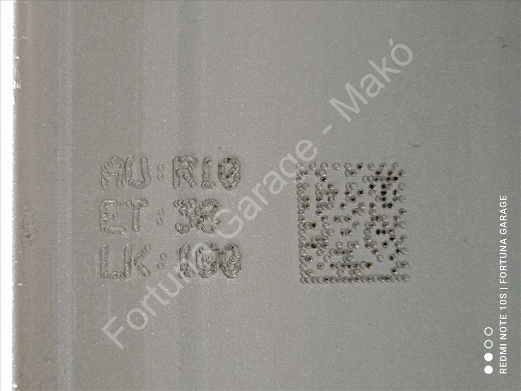 4x100 16" Renault használt alufelni garnitúra (1) 9. kép