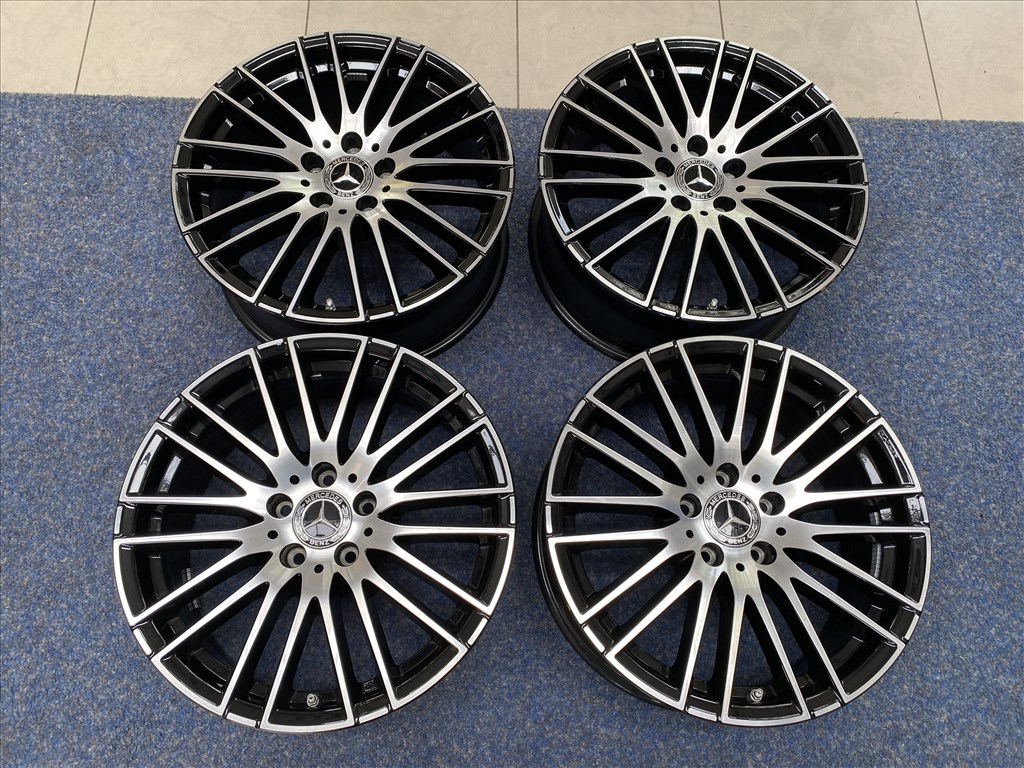 (3598)  Mercedes 18 gyári alufelni felni, 5x112, CLA  A  B  C osztály 3. kép