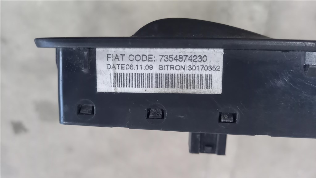 Fiat DUCATO Citroen JUMPER Peugeot BOXER 06- Ablakemelő kapcsoló 5919 7354874230 7. kép