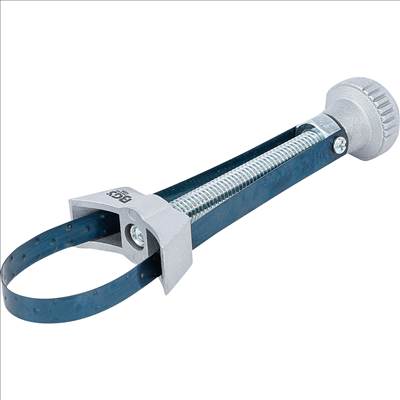 BGS Olajszűrő leszedő kulcs, rugós acélszalag, alumíniumöntvény, Ø60-105mm - BGS-1028