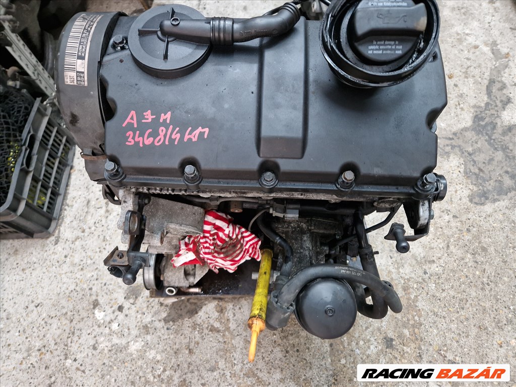 Volkswagen Golf IV 4motion 1.9 PD AJM motorblokk + hengerfej (19284) 13. kép