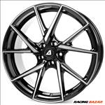 R18 5x114,3 (70,1) ALUTEC ADX1 8.5J ET47 Diamant-Schwarz Frontpoliert új alufelnik