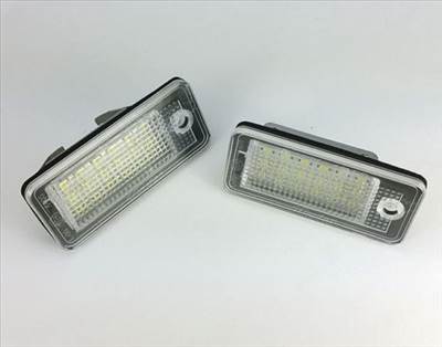 AUDI RENDSZÁMTÁBLA LED VILLÁGITÁS A3/8P A4 / B6 A6 / 4F Q7 TDI