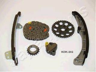 JAPANPARTS KDK-202 - vezérműlánc készlet CITROËN DAIHATSU PEUGEOT SUBARU TOYOTA