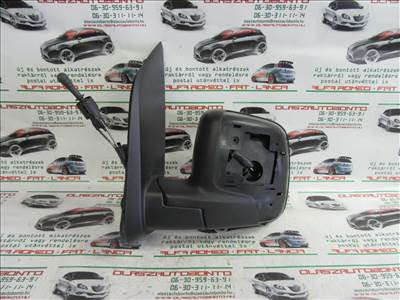Fiat Scudo manual, burkolat nélküli, bal oldali tükör 