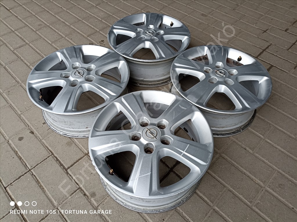 5x110 16" Opel használt alufelni garnitúra 2. kép