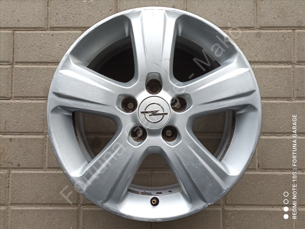 5x110 16" Opel használt alufelni garnitúra 3. kép