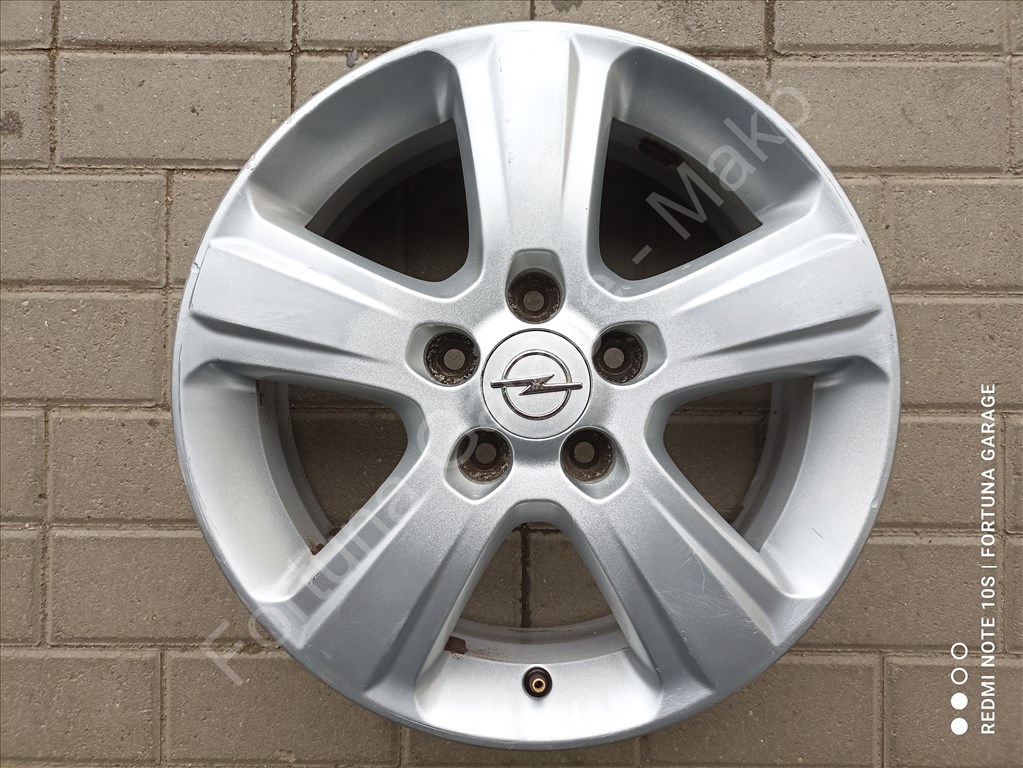 5x110 16" Opel használt alufelni garnitúra 4. kép