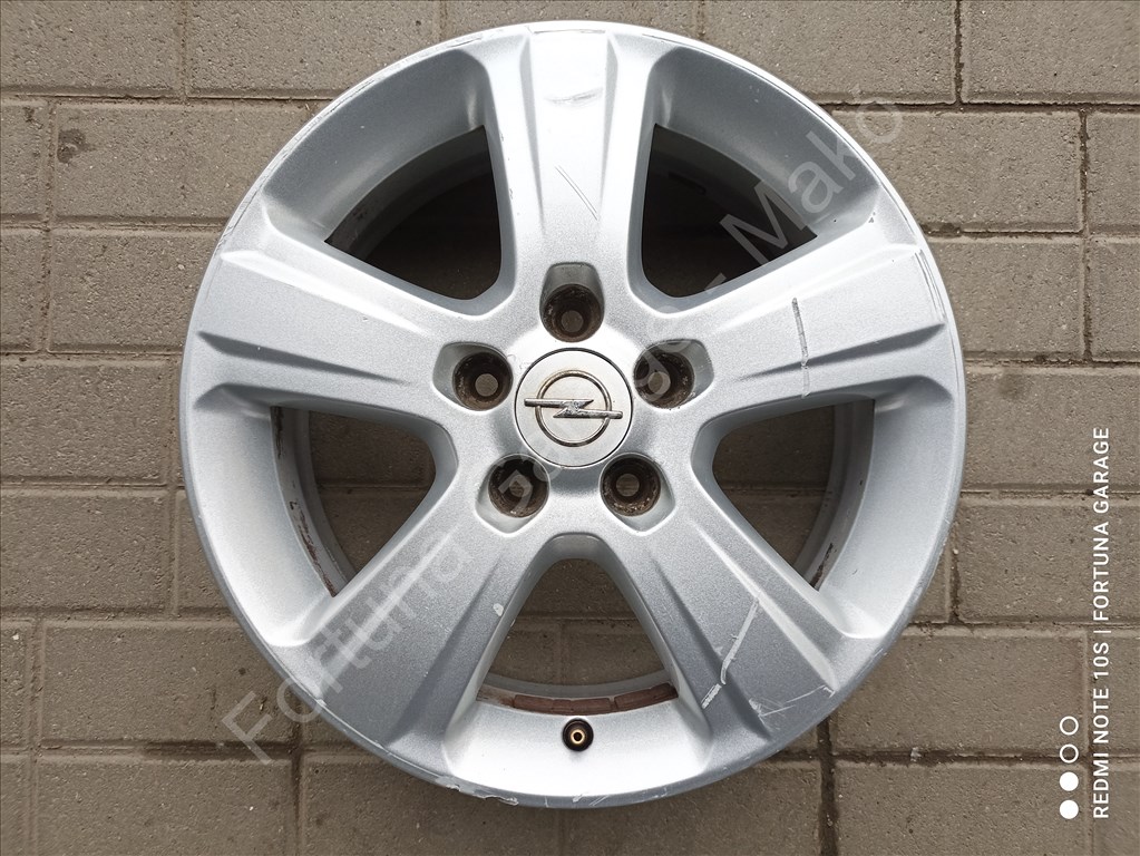 5x110 16" Opel használt alufelni garnitúra 5. kép