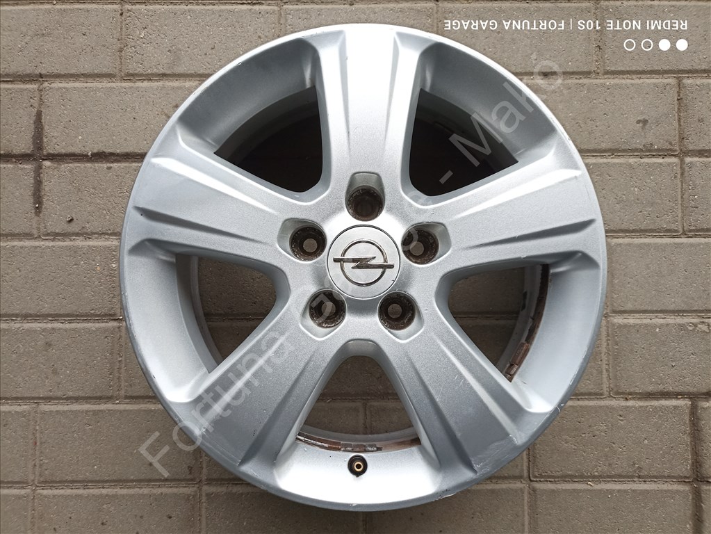 5x110 16" Opel használt alufelni garnitúra 6. kép