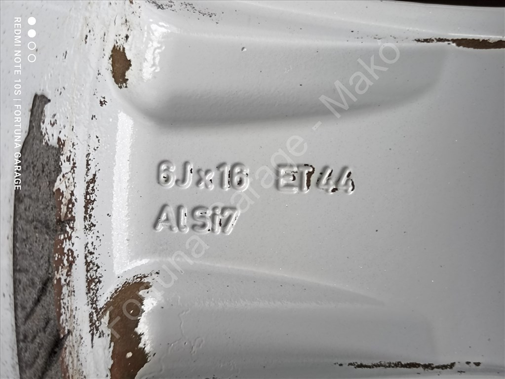 5x110 16" Opel használt alufelni garnitúra 7. kép