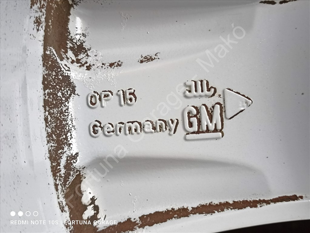 5x110 16" Opel használt alufelni garnitúra 8. kép